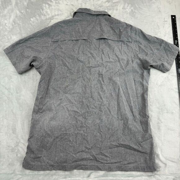 Croft&Barrow Quick Dry Shirt Mens Big&Tall XL Tall Grey Vented Outdoors Western - Picture 7 of 13